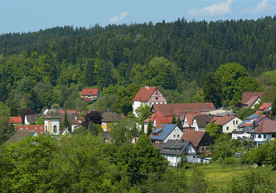 Blick auf Leinzell