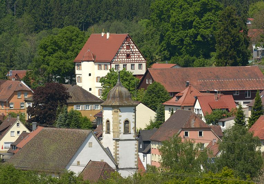 Blick auf Leinzell